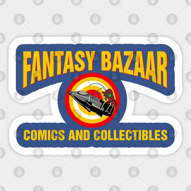 Fantasy Bazaar Comics and Collectibles Sticker by Meta Cortex